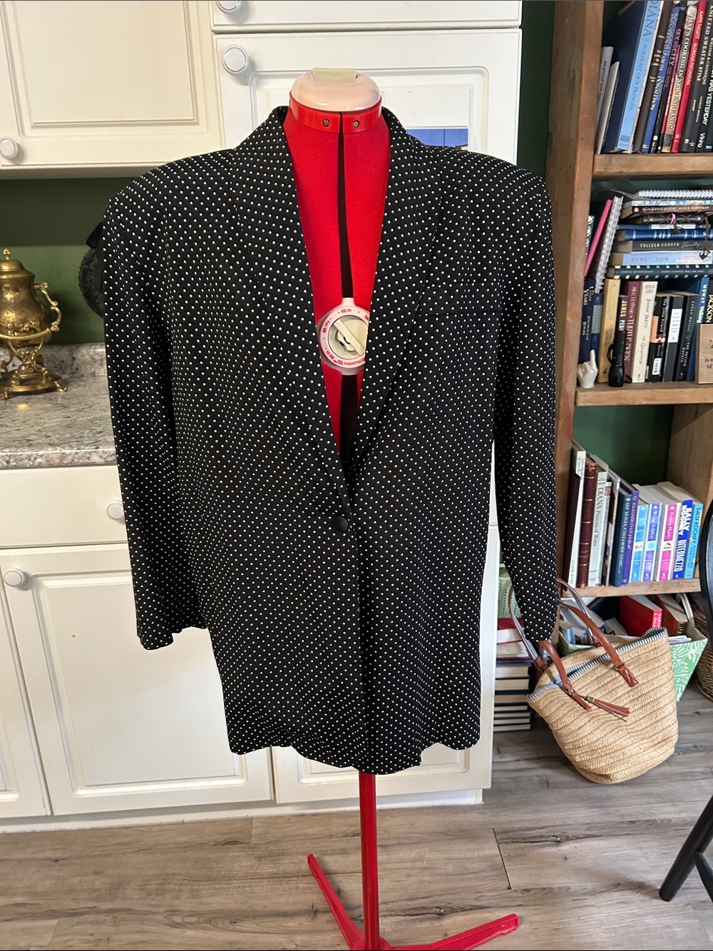 Black Polka Dot Suit